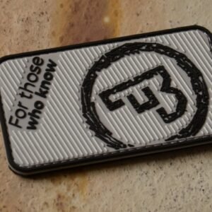 CZUB grey rubber patch