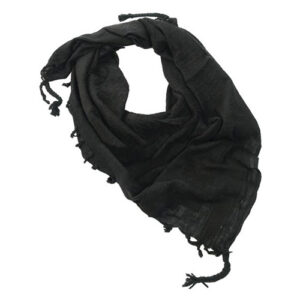 black shemagh scarf